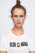 Load image into Gallery viewer, CONTRAST TWEED T-SHIRT