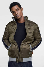 Load image into Gallery viewer, PUFFER JACKET WITH SIDE TAPING