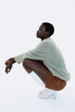 Load image into Gallery viewer, CORDUROY BERMUDA SHORTS WITH BUTTONS