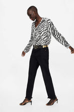 Load image into Gallery viewer, ZEBRA PRINT SHIRT