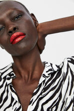 Load image into Gallery viewer, ZEBRA PRINT SHIRT