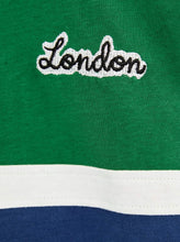 Load image into Gallery viewer, EMBROIDERED THREE-TONE POLO SHIRT