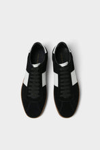 Load image into Gallery viewer, BLACK LEATHER PLIMSOLLS