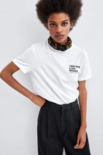 Load image into Gallery viewer, T-SHIRT WITH SLOGAN