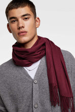 Load image into Gallery viewer, PLAIN SCARF WITH FRINGING