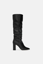 Load image into Gallery viewer, HIGH-HEEL LEATHER BOOTS
