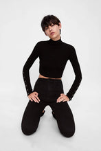 Load image into Gallery viewer, JEANS ZW PREMIUM HIGH WAIST REVOLVE BLACK