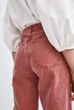 Load image into Gallery viewer, WIDE-LEG, HI-RISE COLOURED JEANS
