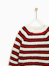 Load image into Gallery viewer, DOUBLE STRIPE SWEATER