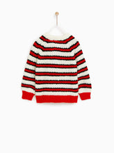 Load image into Gallery viewer, DOUBLE STRIPE SWEATER