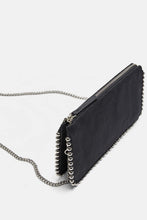 Load image into Gallery viewer, STUDDED BLACK CROSSBODY BAG