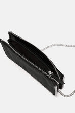 Load image into Gallery viewer, STUDDED BLACK CROSSBODY BAG