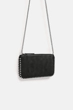 Load image into Gallery viewer, STUDDED BLACK CROSSBODY BAG