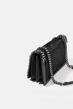 Load image into Gallery viewer, EMBOSSED CHAIN-TRIMMED BAG