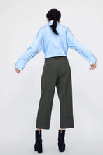 Load image into Gallery viewer, TROUSERS WITH TURN-UP HEM