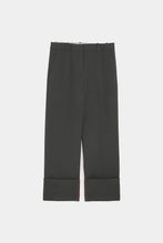 Load image into Gallery viewer, TROUSERS WITH TURN-UP HEM